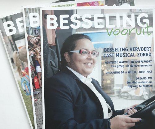 Eindredactie relatiemagazine Besseling Vooruit