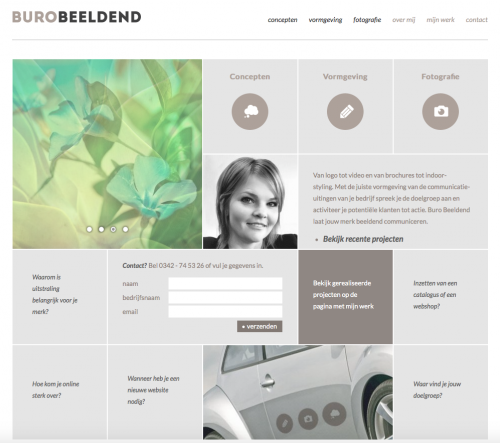 website eindredactie webteksten buro beeldend